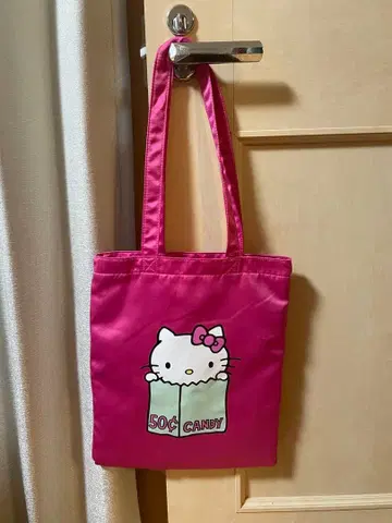 [미사용 새상품] 헬로키티전 교토 토트백
