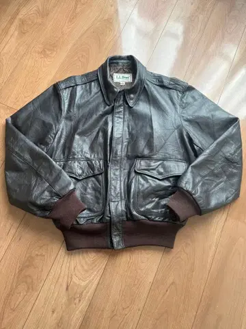 80s L.L.Bean A2 가죽 자켓 MADE IN USA