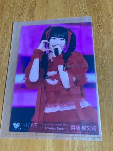 이코럽 아레나 투어 2025 TYPE-A 봉입 브로마이드 사이토 쥬아라