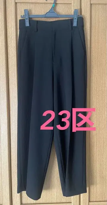 [ 23구 ] 와이드 팬츠 38 블랙