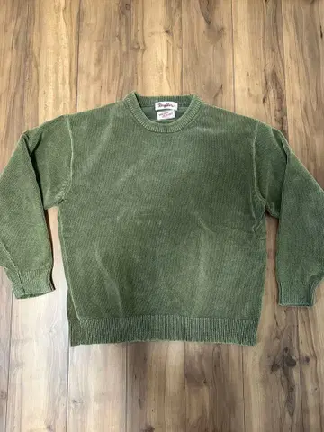 Bayflow 컬러 니트 올리브 그린