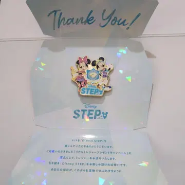 Disney STEP 핀 배지 미키 미니