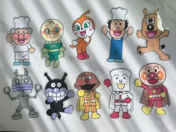 호빵맨 벽 장식