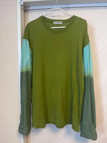 ISSEY MIYAKE MEN 긴팔 티셔츠 그린