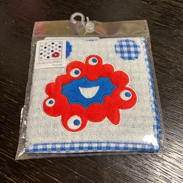 EXPO 2025 미야쿠미야쿠 패턴 손수건 파란색