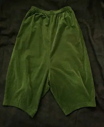 Huis 엔슈 직물 511 미진 코듀로이 새틴 벌룬 팬츠