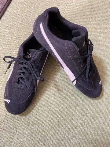 [컨디션 최상] 드라이빙 슈즈 푸마 스피드 캣 블랙