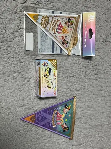 도쿄 디즈니랜드 40주년 기념 플래그 세트 그랜드 피날레 토미카