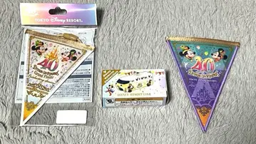 도쿄 디즈니랜드 40주년 기념 플래그 세트 그랜드 피날레 토미카