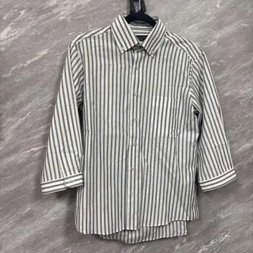 히로미치 나카노 스트라이프 긴팔 셔츠