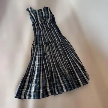 [ SA ] 아푸와이저 리셰 마드라스 체크 원피스