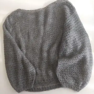 FRAY I.D 그레이 모헤어 니트