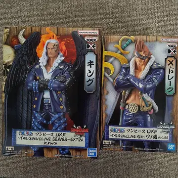 원피스 피규어 킹 & 드레이크 세트 미개봉