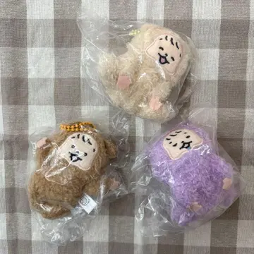 오오노 타로 모코모코 아기 봉제 인형 캡슐 토이 3종 세트