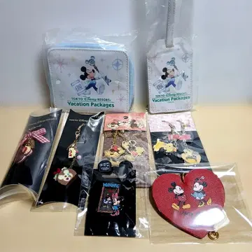 디즈니 스트랩, 핀 배지, 외