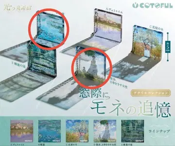 창가에 모네의 추억 캡슐 토이