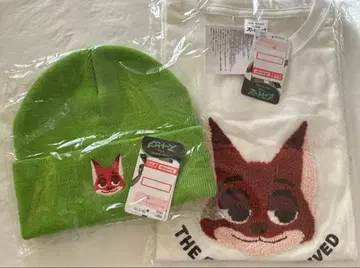 시마무라 주토피아 닉 니트 모자 티셔츠