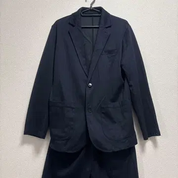BEAMS LIGHTS 셋업 가능 테일러드 자켓 네이비