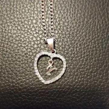 하트 Y 알파벳 목걸이