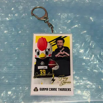 군마 클레인 썬더스 폴라로이드풍 아크릴 키링 트레이 존스 선수