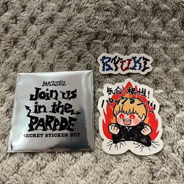 MAZZEL RYUKI 시크릿 스티커