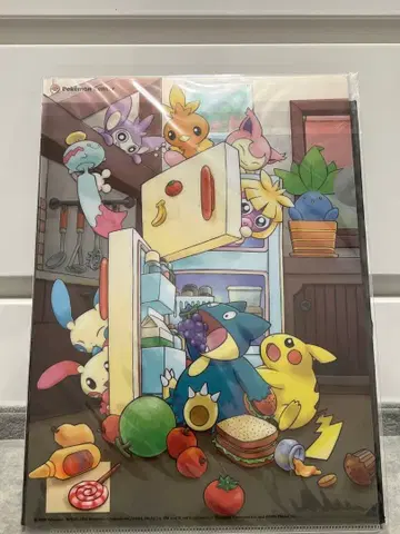 2005년 당시 포켓몬 센터 공식 A4 클리어 파일