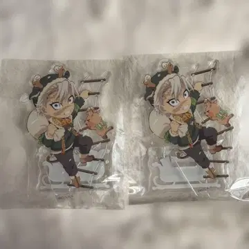 귀멸의 칼날 크리스마스 아크릴 스탠드 시나즈가와 사네미