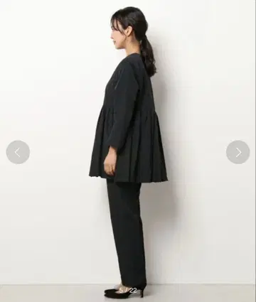 Mila Owen 벌룬 셋업 네이비