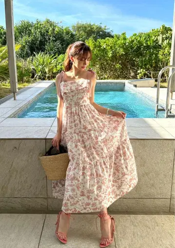 LUDICRUM 2Way Resort cotton dress