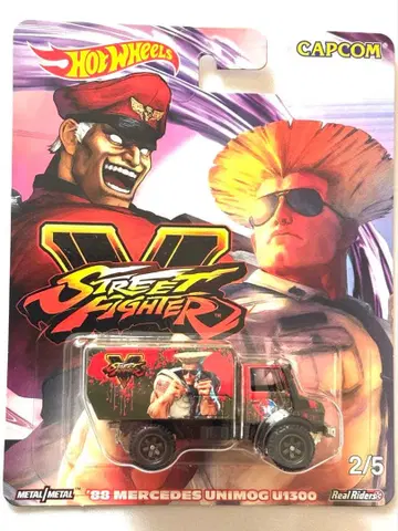 핫휠 팝 컬처 스트리트 파이터 V 메르세데스 우니모그