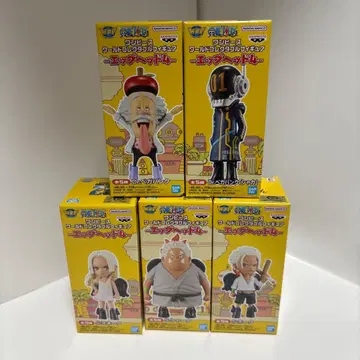 원피스 월드 컬렉터블 피규어 에그헤드4 5종 컴프