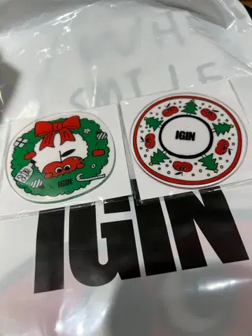 IGIN 크리스마스 코스터