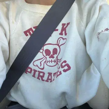 빈티지 60's 스컬 맨투맨