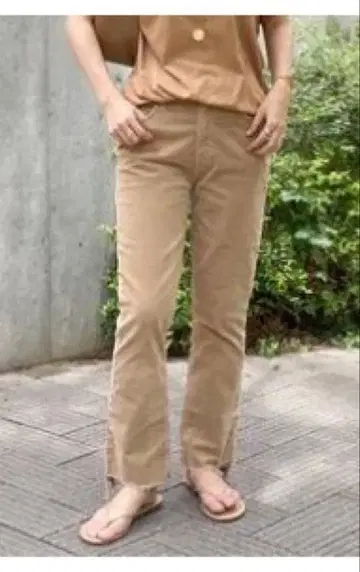 [ MOTHER ] CORDUROY INSIDER CROP