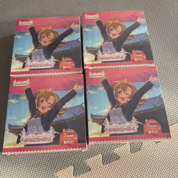 러브카 프리미엄 부스터 러브 라이브! 슈링크 포함 미개봉 4박스