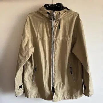 SCENE 베이지 마운틴 후드티 L 사이즈