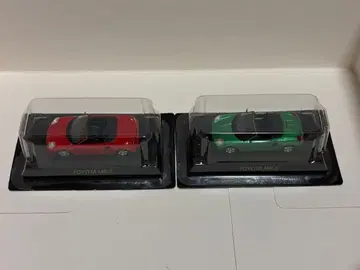 교쇼 1/64 도요타 MR-S 2대 세트