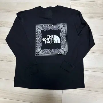 THE NORTH FACE 긴팔 티셔츠 블랙 XL