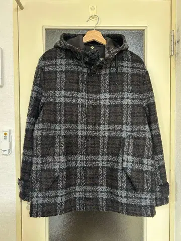 paulsmith 울 밀리터리 모즈 후드티 코트