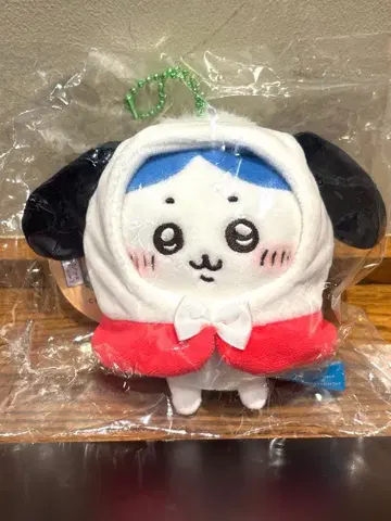 치이카와 x 산리오 캐릭터즈 쁘띠 미니 후드 마스코트 하치와레 포차코