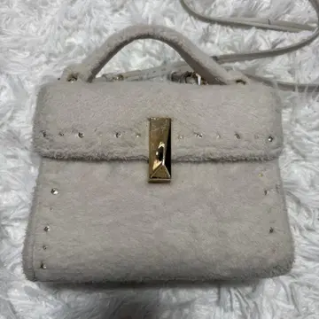 CELFORD [뤼탕] 비쥬 스터드 퍼 미니백