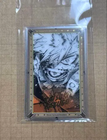 히로아카전 원화전 금박 클리어 카드 바쿠고 카츠키 3