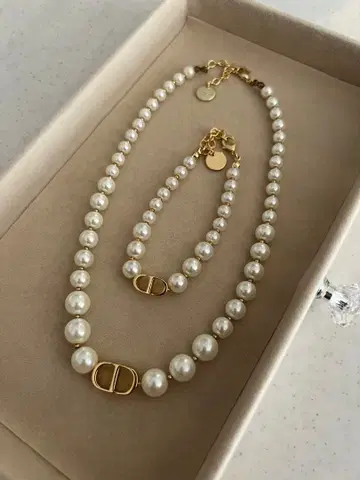 펄 팔찌 빈티지