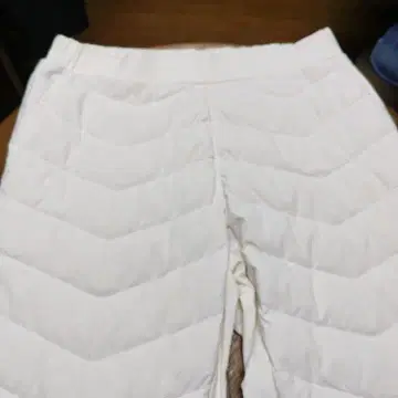 화이트 다운 팬츠 3L