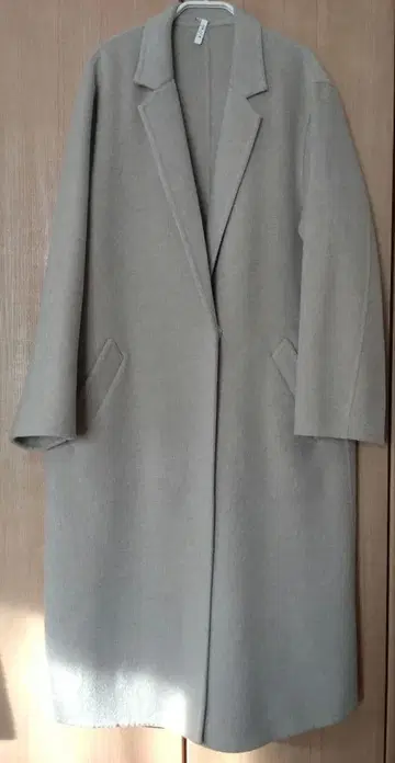 언타이틀 체스터 코트 그레이지