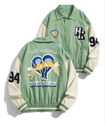 HOOK -original- [ SOUL SAVER ] 바시티 자켓 자켓