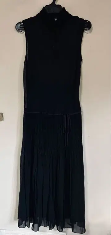 90s COMME CA ISM 슬리브리스 블랙 원피스 (배송비 포함)