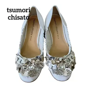 츠모리 치사토 워크 플랫슈즈