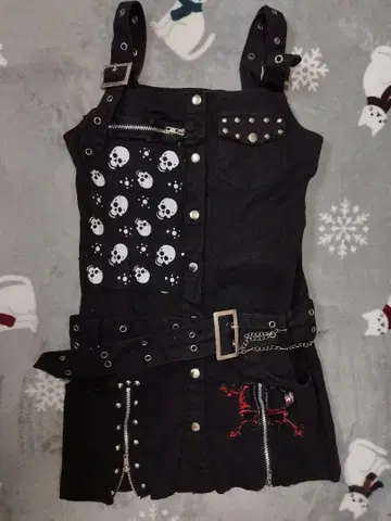 R&B MADGIRL 점퍼 스커트 펑크 h.NAOTO 고스로리