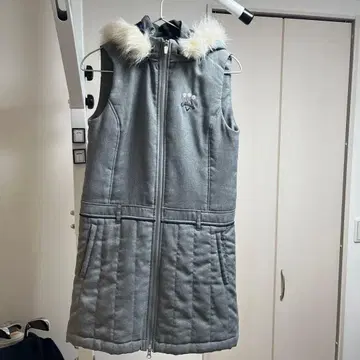 Callaway 후드 부착 원피스 그레이